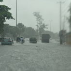 Lluvias provocan inundaciones en el Malecón de Santo Domingo