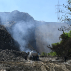 Moradores de Haina denuncian el incendio del vertedero no ha sido sofocado y se quejan de 