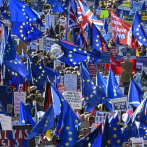 Decenas de miles de manifestantes piden en Londres un nuevo referéndum sobre el Brexit