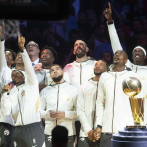 Raptors reciben los anillos más grandes en historia de la NBA