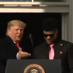 Trump bromea con el pelo de Juan Soto y lo invita a ofrecer unas palabras en la Casa Blanca