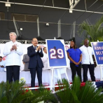 Los Rangers inauguran moderna academia con la presencia del presidente Danilo Medina