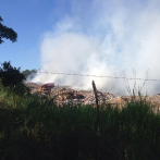 Incendio de vertedero en Jarabacoa lleva 9 meses, según comunitarios
