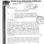 Esta es la solicitud de inscripción de la candidatura presidencial de Leonel Fernández