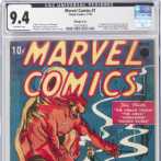 Primer número de Marvel Comics se vende por 1,26 millones de dólares