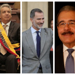 Felipe VI ofrece este lunes una recepción a los presidentes de República Dominicana y de Ecuador