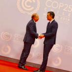 Presidente español recibe a Danilo Medina en cumbre climática en Madrid