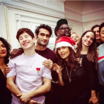 Salma Hayek publica saludo navideño con su nueva familia en 