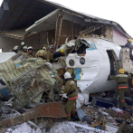 Se estrella avión en Kazajistán; 12 muertos