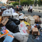 Persiste cumulo de basura en el Gran Santo Domingo luego de noche buena
