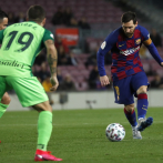 Con un doblete de Messi Barcelona golea 5-0 al Leganés