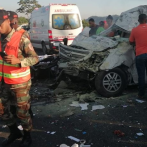 Identifican a tres de los muertos en accidente de Bonao; tragedia la habría provocado vehículo en vía contraria