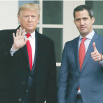 Presidente de EU recibe a Guaidó