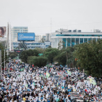 Los partidos opositores, divididos en tres bloques, marchan hacia el Parque Independencia