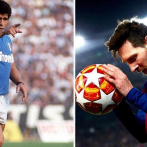 Messi y su primera vez en casa de Maradona