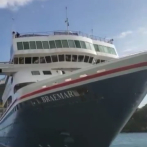 Crucero impedido de desembarcar en La Romana partió a Saint Maarten