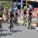 Ismael Sánchez tras coronarse este domingo como gran campeón de la Vuelta Ciclista