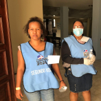 Poco uso de mascarillas se percibe en los centros de votación de San Cristóbal