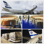 Por primera vez llega al país un avión israelí y lo hace para transportar 35 toneladas de piña