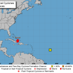Efectos de Isaías se continúan sintiendo en RD; Onamet vigila zona de aguacero con potencial de 50% de llegar a ciclón tropical