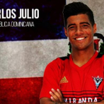 El dominicano Carlos Julio jugará una temporada más en el Mirandés