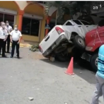 Patana impacta varios vehículos en la autopista Duarte