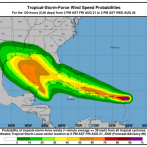 Tormenta Laura deja lluvia en Puerto Rico y Marco crece entre Cuba y México
