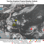 Onamet vigila evolución y desarrollo de una tormenta tropical