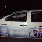 Reporteros de SIN se accidentan en autopista Duarte