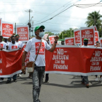Trabajadores de la provincia Duarte dicen es una “maniobra” entregar 30% de fondos AFP