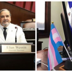 Diputado se queja de bandera LGBT en despacho del Palacio Nacional