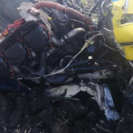 Preliminar: Motor de avioneta que se precipitó en San Francisco de Macorís sufrió desperfecto