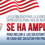 Embajada de EEUU exonera de entrevista a menores en solicitud de visa de no inmigrante por primera vez