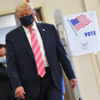 Donald Trump vota por anticipado en Florida