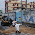 “Material peligroso” se derrama en el kilómetro 12 de la carretera Sánchez