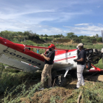 Se accidenta avioneta de fumigación en el municipio de Esperanza