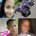 Cuatro jóvenes mueren al chocar dos motocicletas en Cotuí