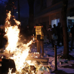 Intrusos irrumpen protesta en París con actos de violencia