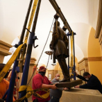 Retiran estatua de Robert E. Lee en el Capitolio de EEUU