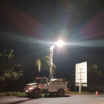 EedeEste rehabilita la iluminación de la autopista Las Américas y la Ruta 66