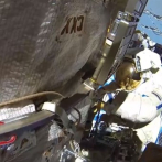 Un impacto causó una grieta en la Estación Espacial