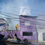 Incendio destruye local de PLD en Santiago