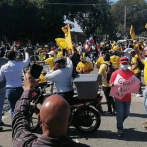 Congreso Nacional protagoniza batalla campal entre manifestantes del 30 por ciento y policías
