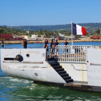 Buque Francés atraca en puerto de Puerto Plata, destacan ubicación estratégica del país
