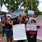Familiares de presos de La Victoria protestan para que cambien el método de las visitas