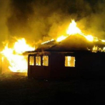 Un incendio destruye una iglesia en la Auraucanía chilena