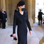 El impecable atuendo de Kate Middleton para despedir al príncipe Felipe