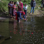 Indígenas mam realizan Rogativa de la Lluvia 40 días después de terminada la Semana Santa, en Guatemala