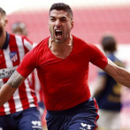 Un gol de Luis Suárez coloca al Atlético a un paso del cetro en la Liga de España