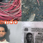Policía confirma la entrega de uno de los involucrados en robo de cables de Las Américas